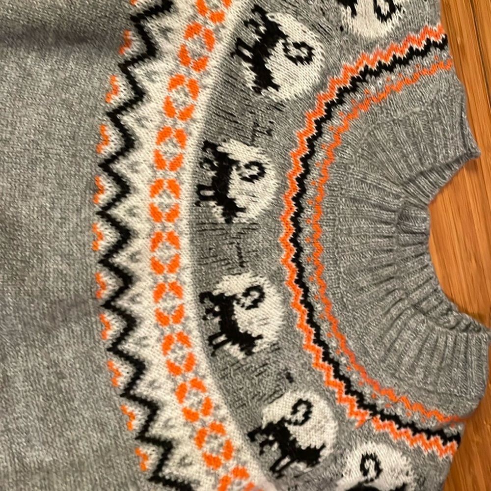 Cozy cat sweater